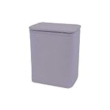 Wicker Hamper - with Interior Bag - Purple Ash