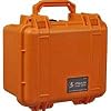 Pelican 1300 Case with Foam for Camera (Orange)