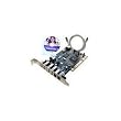 PCI Firewire DV iLink Sony IEEE1394 Card with Cable and Corel Videostudio Express 2010 DV Editting Software Kit - Bonus of 5 USB2 Ports - Windows 7 Compatible