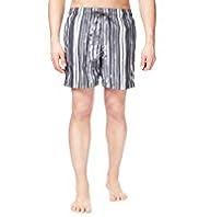 Blue Harbour Painted Striped Quick Dry Swim Shorts