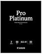 Canon Photo Paper Pro Platinum, 8.5 x 11 Inches, 20 Sheets (2768B022)