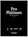 Canon Photo Paper Pro Platinum, 8.5 x 11 Inches, 20 Sheets (2768B022)