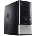 Asus TA861 Silver  and Black PC Case - No Power Supply