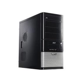 Asus TA861 Silver  and Black PC Case - No Power Supply