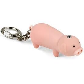 Pig Key Chain & LED Flashlight