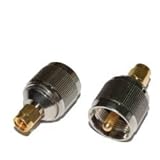 Koax Koaxial Antenne-Adapter UHF-/PL-259-Stecker SMA-Stecker