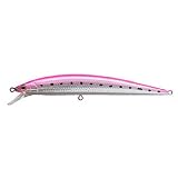 ジャクソン(Jackson) アスリート ミノー フローティングスリム 12FSM LPI レーザーホロピンクバックイワシ