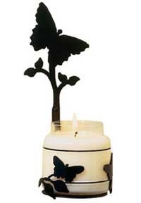 Butterfly Large Jar Sconce