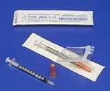 Monoject Insulin Syringe - Sterile 29g x 1/2, Dosage U-50-Box of 100