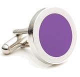 Purple Dot Cufflinks