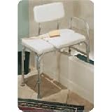 Carex Deluxe Padded Transfer Bench