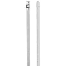 BAND-IT AS2119 304 Stainless Steel Cable Tie, 1/4" Width, 10" Length, 2" Maximum Diameter, Bag of 100