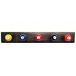 Billiards Coat Rack Dark Mahogany Finish - Billiards > Accessories