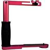 Siegelite SI-835 Stratos 35mm Camera Bracket with an 8 Riser Post, Red Color
