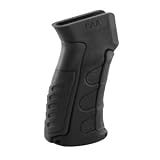 AK47 6 Pc. Interchangeable Finger Groove Pistol Grip, Black by Command Arms Accessories