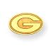 14K Green Bay Packers Oval G Tie Tac