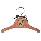 Mint Green Polka Dot Wood Baby Hanger - color - Mint Green (Monogram available upon request)