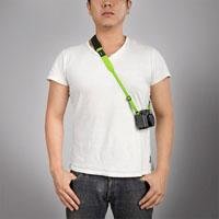 Crumpler Popular Disgrace Camera Strap PDE001-R00000 - Green/Black