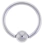 14 Gauge STEEL BCR Captive Ring 7/16" 5mm