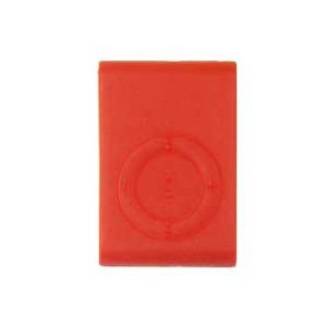 ｜メモリー電子 iPod shuffle 2nd専用 シリコンカバー(レッド) MIP-S/RD2(メモリ-デンシ)