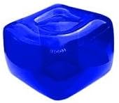 Super Inflatable Blow Up Bubble Foot Stool Ottoman - Blue