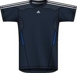 Adidas Kinder T-Shirt Yb Clima 365 Quarter, dark navy/blue beauty f10/white, 164, P92114 Preisvergleich