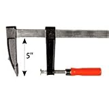 Buy 12 x 5 Deep Throat Bar Clamp By Peachtree Woodworking PW639 by Peachtree Woodworking&node=228013