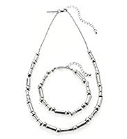 Autograph Bamboo Necklace & Bracelet Set