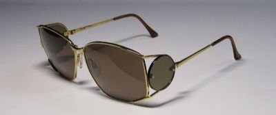 Authentic Yves Saint Laurent SunGlasses 6002 shiny gold Y101