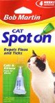 Spot on 4 Week Treatment for Cats