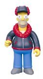 Simpsons Mr. Plow Homer & Plow King Barney Action Figures [lot of 2]
