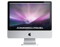 APPLE iMAC All-in-one - 2.66GHz Intel Core 2 Duo, 2GB DDR3, 320GB SATA HD, SuperDrive 8x (DVD&plusmn;R DL/DVD&plusmn;RW/CD-RW), ATI Radeon HD 2600 PRO , 20-inch glossy widescreen LCD,AirPort Extreme, Bluetooth 2.1 + EDR, Built-in iSight camera; mini-DVI output port with support for DVI, VGA, 10/100/1000BASE-T (Gigabit), Mac OS X v10.5 Leopard