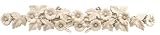Hafele Flower Onlay (194.42.120) 3/4 x 16 x 3-1/4, Maple