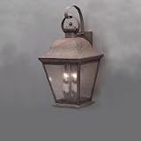 Kichler Olde Bronze Outdoor Wall 4 Light Incandescent 9704OZ