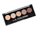 L. A. Colors 5 Color Metallic Eyeshadow CEP45 Tea Time