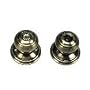 Schlage F40GEO619 Georgian Privacy Knob, Satin Nickel
