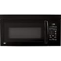 LG LMV1680BB Over-the-Range 1-3/5-Cubic-Foot Microwave Oven, Black
