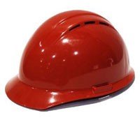 ERB 19454 Americana Vent Cap Style Hard Hat with Mega Ratchet RedB0052C8SGY