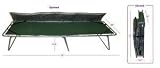 Folding Cot W. Mattress XL