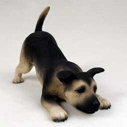 5" German Shepherd Puppy Dog Figurine