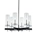 Sonneman SM-4066-54 - Sonneman Tux edo Pendant - Chrome / Black
