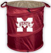 Mississippi State Bulldogs Collapsible Trash Can (Doubles as Cooler and Laundry Hamper) by Logo Chairs