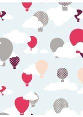 Lille Hooded Towel, Hot Air Baloons