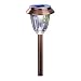 Moonrays 91743 Hudson Solar-Powered Metal 2X LED Path Light, Pearl Bronze, 6-Pack