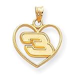 14k NASCAR Dale Earnhardt Charm