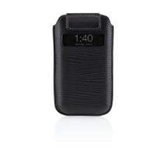 Belkin Pull Tab Lederh�lle f�r iPhone 4/4S schwarz