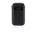 Belkin Pull Tab Lederh�lle f�r iPhone 4/4S schwarz