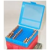 MTM Case-Gard P100 SML HNDGN AMMO BOX 100RD - CLR BLUE