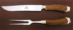 Big Sky Carvers Faux Antler Carving Set by Meat Carving Sets
