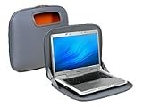 Review Belkin F8N043eaGRY / Belkin Notebook Pockettop Case - Steel With Burnt Orange